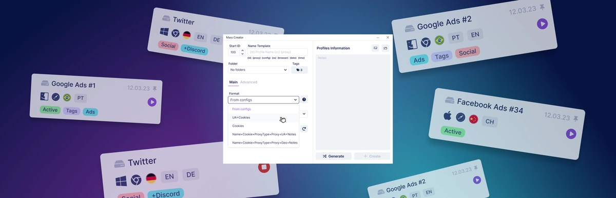How to Create many Profiles all at once in Undetectable Browser: Full Guide