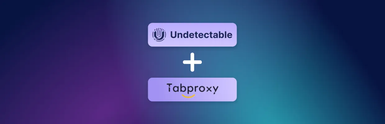 Setting up TabProxy proxy in antidetect browser Undetectable.io