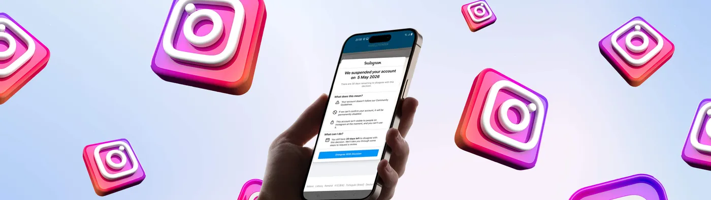 Instagramアカウント停止：なぜ起こるのか、アカウントを取り戻す方法、そして回避する方法