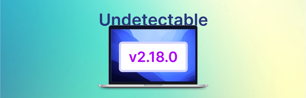 Undetectable 2.18：新機能